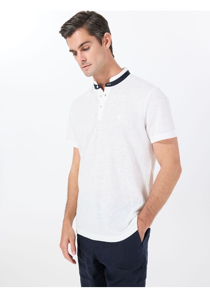 Beyaz Erkek Regular Fit T-Shirt FC5SM-TST 2115 modelleri