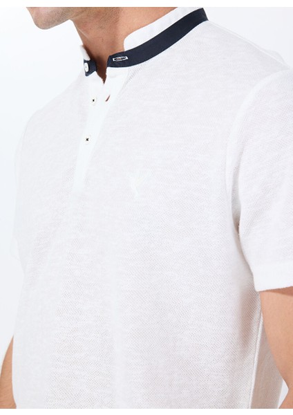 Beyaz Erkek Regular Fit T-Shirt FC5SM-TST 2115 fırsatları