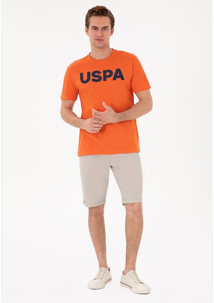 Turuncu Erkek Regular Fit T-Shirt Geart fırsatları