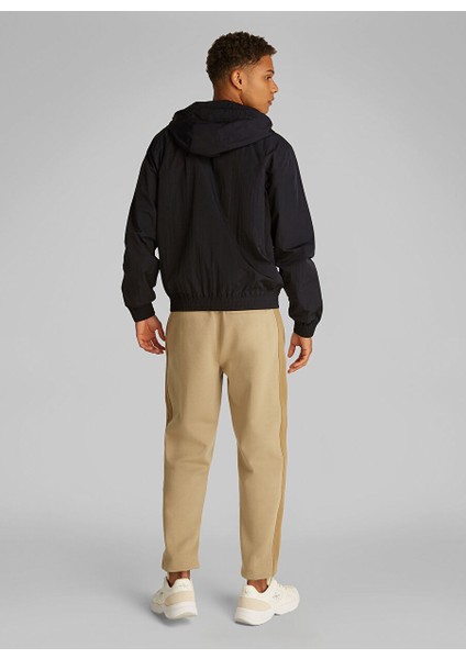 Siyah Erkek Kapüşon Standart Ceket J30J327254BEH Nylon Hooded Wndbreak fırsatları