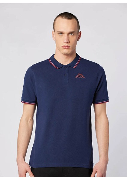 311P6GW-FG6 Korpo Ezıo 2 Tur Lacivert Erkek Regular Fit Polo T-Shirt