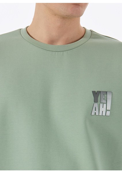 Gmg Fırenze Mavi Erkek Oversize T-Shirt GU25MSS03017