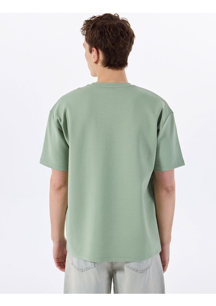 Gmg Fırenze Mavi Erkek Oversize T-Shirt GU25MSS03017