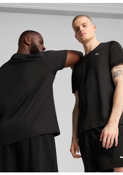 Siyah Erkek Regular Fit Düz T-Shirt 52590801 M Tad Essentıals Solıd Cat