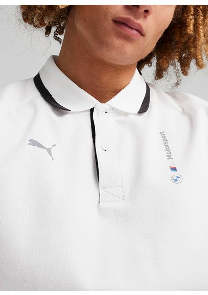 Gri Erkek Regular Fit T-Shirt 62415402 Bmw Mms Polo Puma White fiyatları