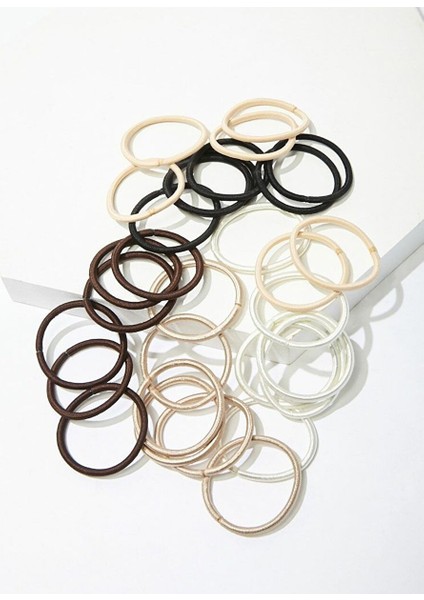 Karışık Saç Lastik Toka Seti