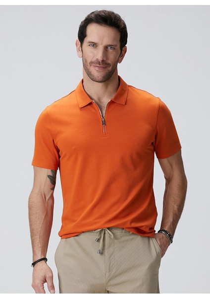 Turuncu Erkek Slim Fit T-Shirt 1093860 fiyatları