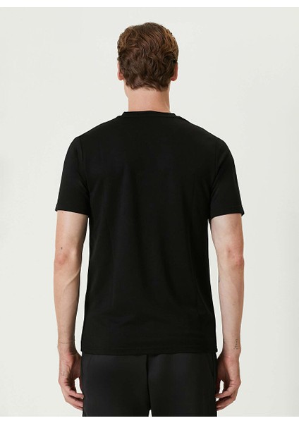 Siyah Erkek Slim Fit Düz T-Shirt 1092954 indirimleri
