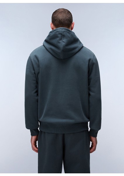 Yeşil Erkek Bisiklet Normal Düz Sweatshirt NP0A4IBDG1S1_B-DOREES H