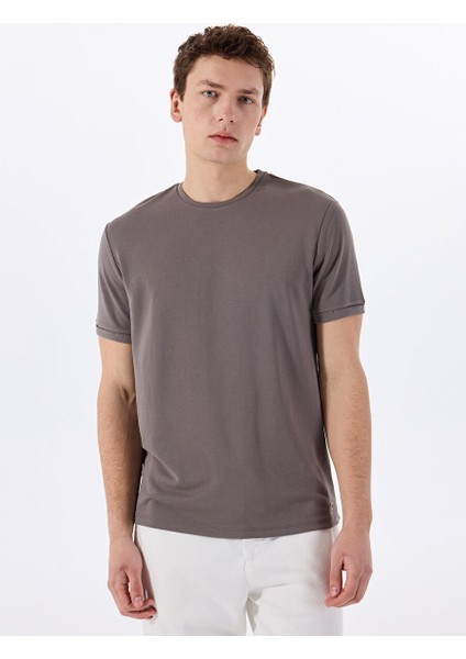 Gmg Fırenze Gri Erkek Slim Fit T-Shirt GU25MSS03014