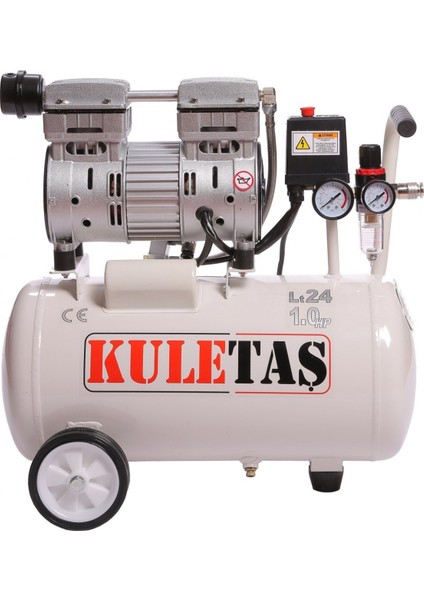 Premium 24LT Sessiz Yağsız Hava Kompresörü