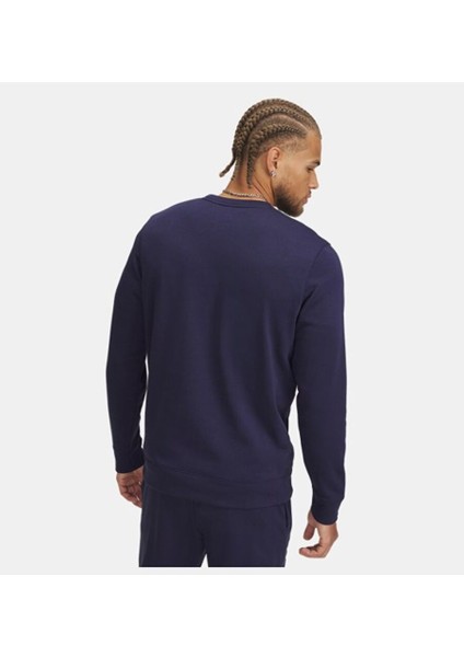 Erkek Ua Rival Terry Logo Crew Sweatshirt 1390140-410 fiyatları