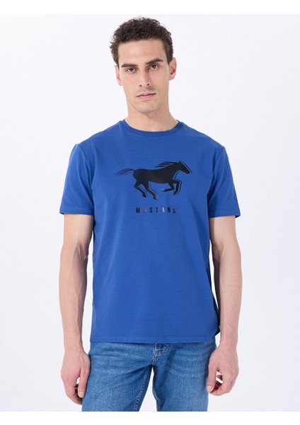 Mavi Erkek Relaxed Baskılı T-Shirt M5SM-TST1285