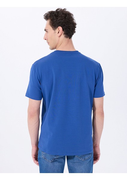 Mavi Erkek Relaxed Baskılı T-Shirt M5SM-TST1285