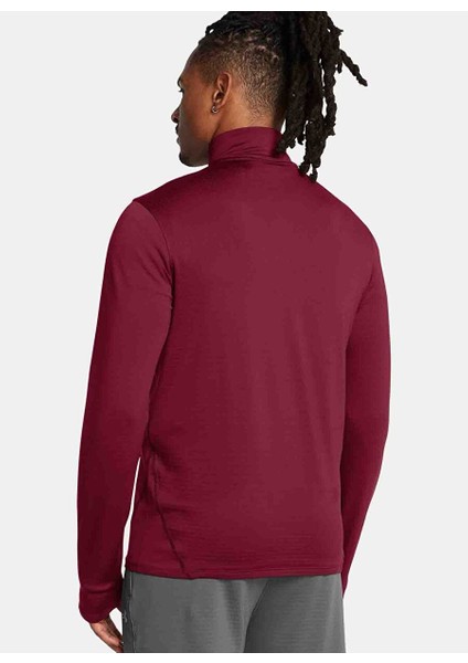 Bordo Erkek Normal Düz T-Shirt 1387793-625 Ua Vanish Cw 1/4 Zip fiyatları