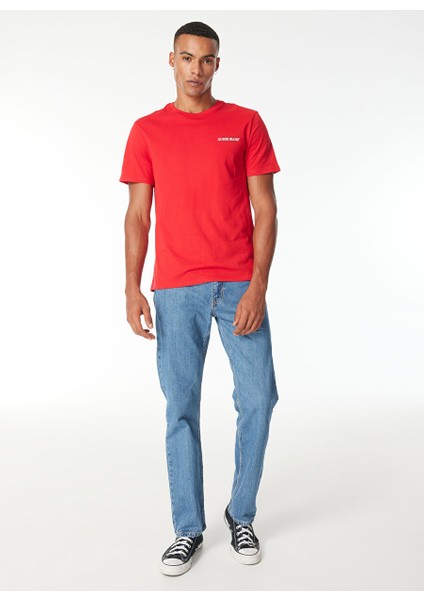 Erkek Düz Paça Straight Denim Pantolon M4YA1BD5DO2GAM1 Gj G16 Straıght Eco