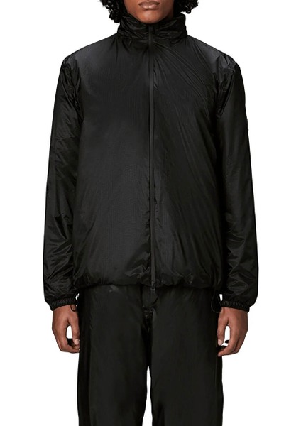 Siyah Erkek Normal Düz Ceket Kauto Insulated Jacket W4T1