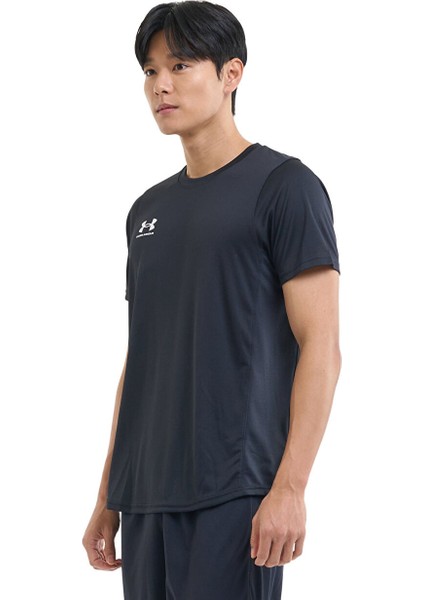 1379589-001 Ua M's Ch. Train Ss Siyah Erkek Bisiklet Yaka Slim Fit T-Shirt