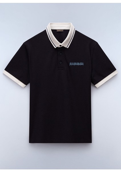 Napapıjrı Siyah E-Zerı Ss Erkek T-Shirt NP0A4ID49411