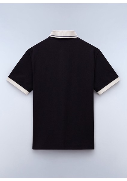 Napapıjrı Siyah E-Zerı Ss Erkek T-Shirt NP0A4ID49411