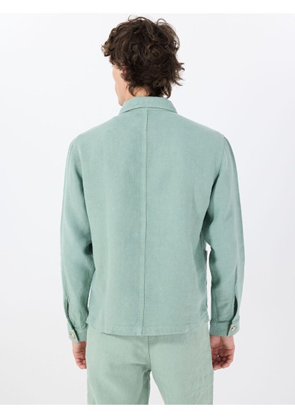 Yeşil Erkek Standart Ceket Mr Brıckell Jacket
