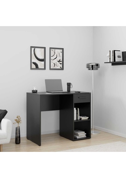 Trendline Çekmeceli Çalışma Masası-Antrasit 90X75X52 cm (Gxyxd) fiyatları