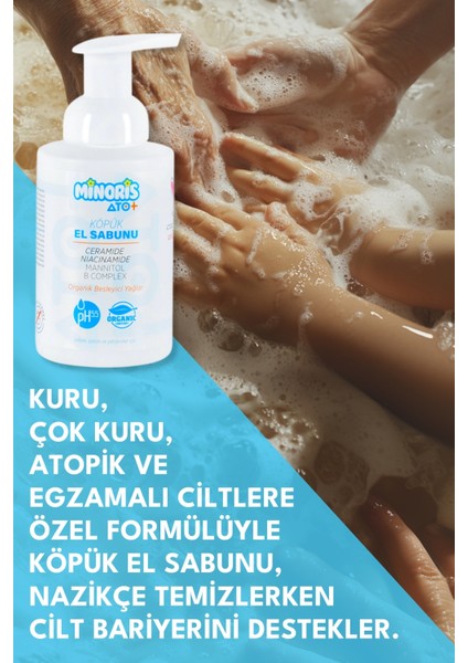 Ato+ Yoğun Nemlendirici Köpük Sabun 300 Ml indirimleri