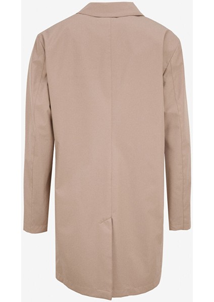 Bej Erkek Slim Fit Trençkot HM403171