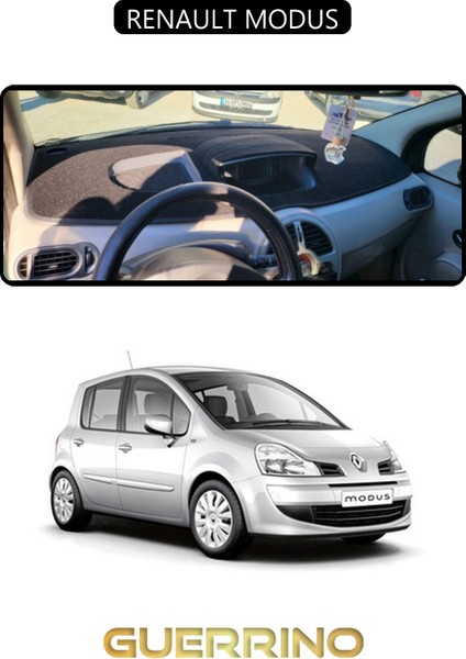 Renault Modustorpido Koruma Halısı Siyah Kenar