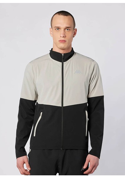 33223DW-A0JX Mıdtown Full Zıp Siyah Erkek Desenli Zip Ceket