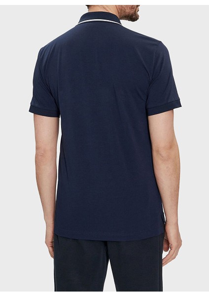 Lacivert Erkek Polo T-Shirt 3DPF17PJ03Z modelleri