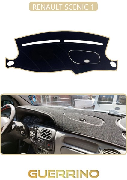 Renault Scenıc 1torpido Koruma Halısı Bej Kenar