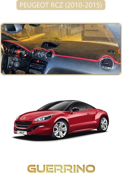 Peugeot Rcz 2010 - 2015TORPİDO Koruma Halısı Bej Kenar