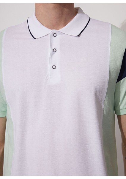 Jakarlı Ekru Erkek Polo T-Shirt Jonat fırsatları