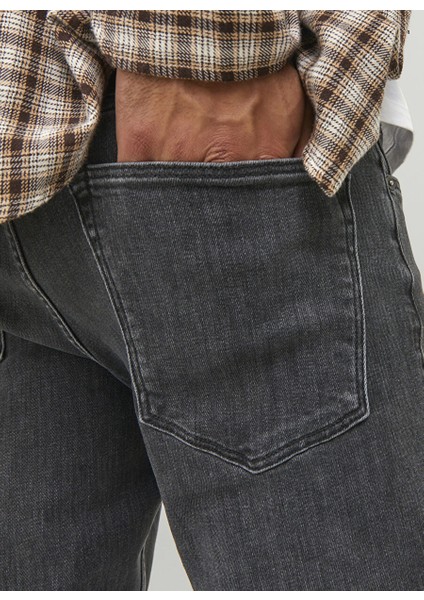 Siyah Erkek Dar Paça Slim Fit Denim Pantolon Jjıglenn Jjevan Am 777 Lıd fiyatları