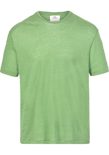 Bisiklet Yaka Açık Haki Erkek T-Shirt Mr Figui modelleri