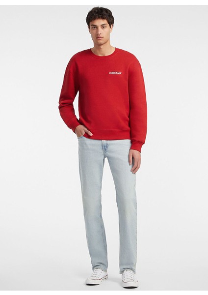 Kırmızı Erkek Sweatshirt M4YQ17K9V31G585 Gj Cn Reg Amerıcan
