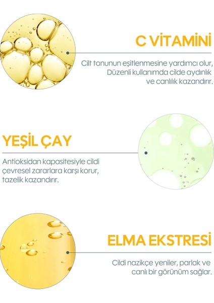 C Vitamini Serum Canlandırıcı ve Parlaklık Veren Cilt Serumu Antioksidan Etki Cilt Tonu Dengeleme fırsatları