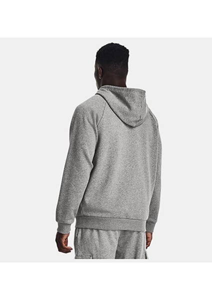 Erkek Ua Rival Fleece Tam Fermuarlı Kapüşonlu Üst 1379767-025