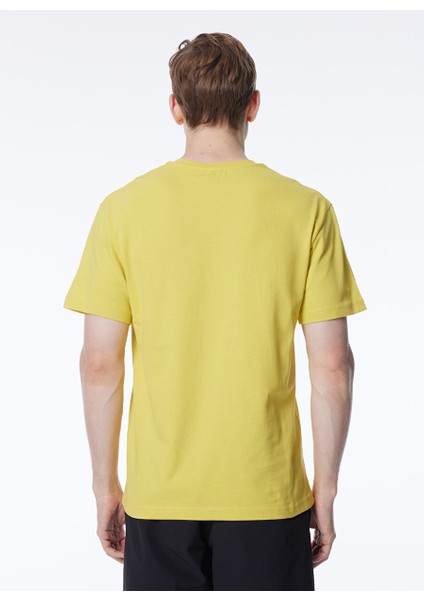 Gmg Fırenze Bisiklet Yaka Sarı Erkek T-Shirt GU24MSS03011