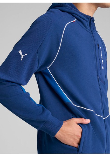 Siyah Erkek Zip Ceket 63061504 Bmw Mms Hooded Sweat Jacke fiyatları