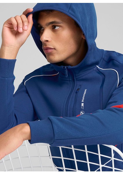 Siyah Erkek Zip Ceket 63061504 Bmw Mms Hooded Sweat Jacke modelleri