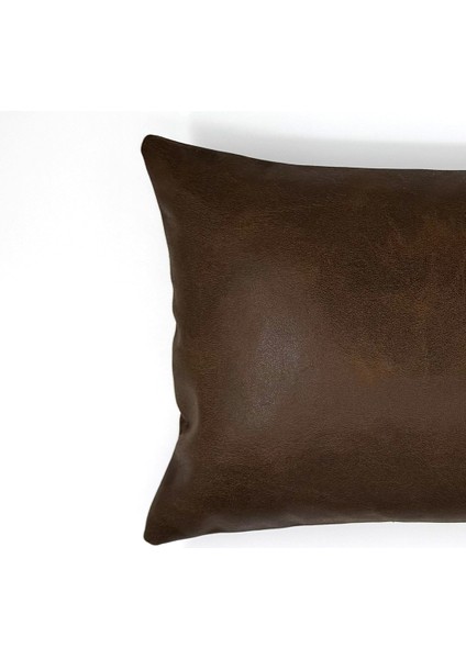 Flat Suni Nubuk Düz Açık Taba Antrasit Gri Açık Koyu Kahve Kiremit Dikdörtgen Kırlent Kılıfı 60X35 fiyatları