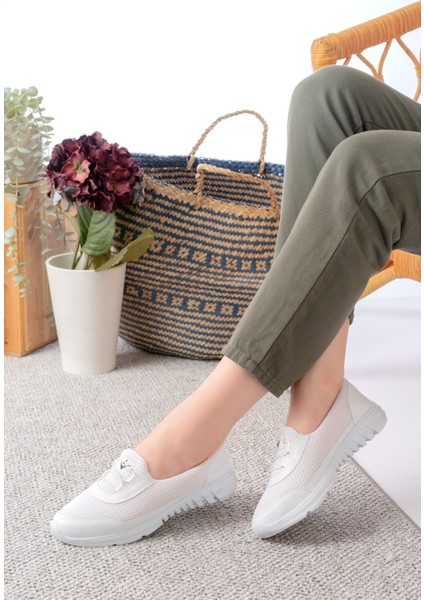 Unisex Bağcıksız Rahat Esnek Günlük Sneaker Spor Ayakkabı fırsatları