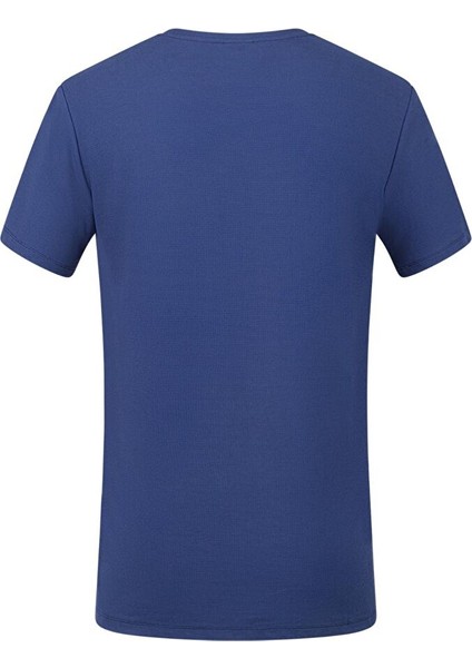 Kalei Sıfır Yaka T-Shirt Lacivert