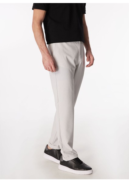 Gri Erkek Bağlamalı Regular Fit Chino Pantolon FC4SM-PNT 0783 modelleri