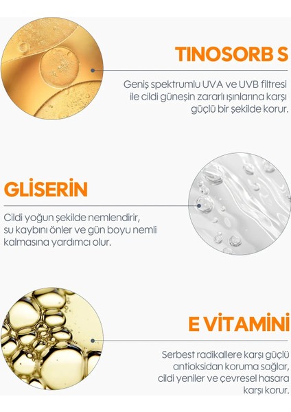 Nemlendirici Kolajen Destekli SPF30 Yüz Güneş Kremi