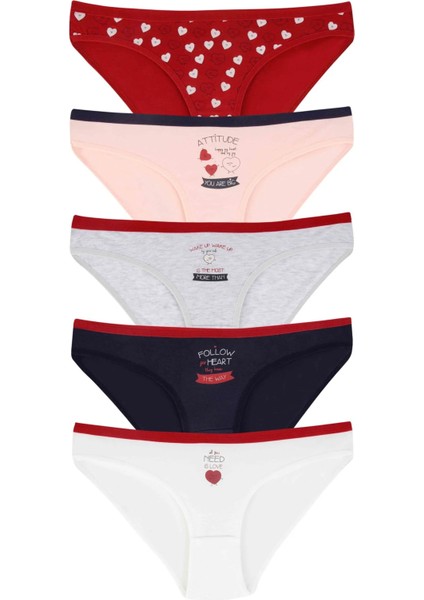 Bikini Model 5 Li Paket Külot