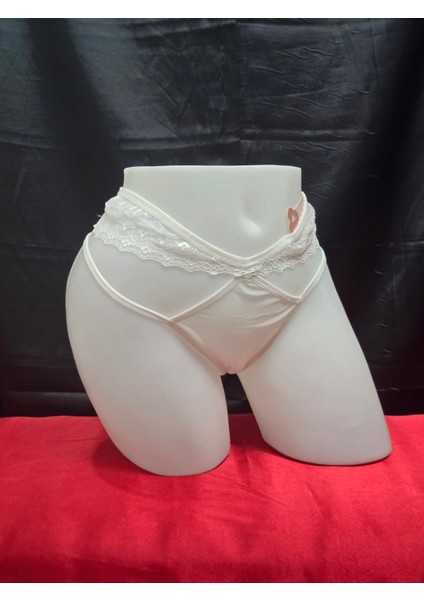 Dantel Detaylı Tanga 3 Lü
