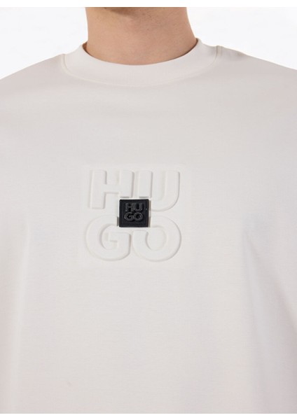 Bej Erkek Relaxed T-Shirt 50535499_DEBOSTAC 10261766 01